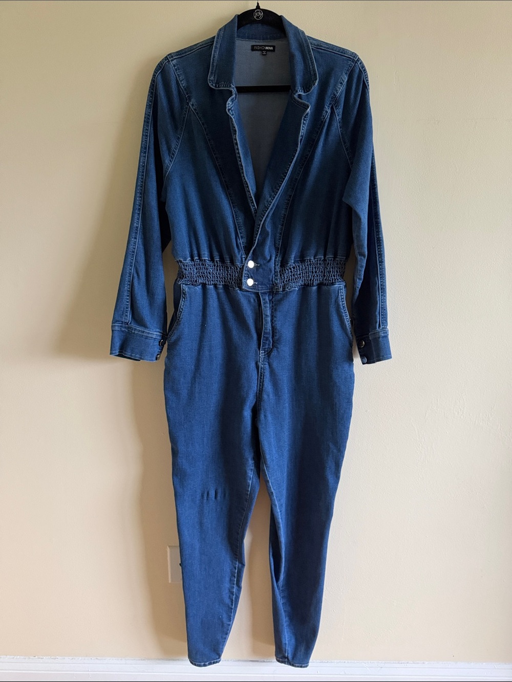 Sexy Denim jumpsuit 22’’-26’’